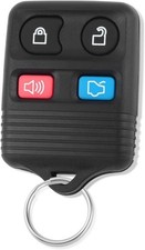 4-Button Car Key Fob Replacement for Keyless Entry, Compatible with Antitheft Sy