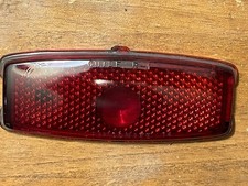 Vintage Stimsonite 14 Guide R-1 Red Taillight Tail Light Glass Lens Original Vintage Stimsonite 14 Guide R-1 Red Taillight Tail Light Glass Lens Original