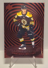Frederic Brunet FLUORESCENCE RED 2025-26 Upper Deck Series 2 Hockey Card # F-16