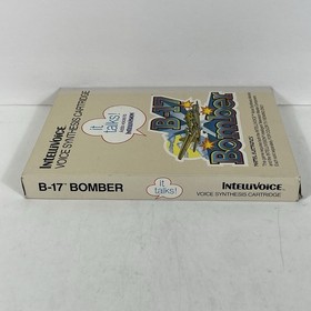 B-17 Bomber Intellivoice Intellivision Mattel Electronics Complete In Box