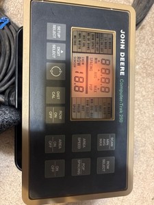 John Deere Computer Trak 250 Planter Monitor with mounting bracket 