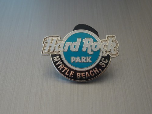 Hard Rock Cafe pin Myrtle Beach Park Classic Logo series black banner 2007