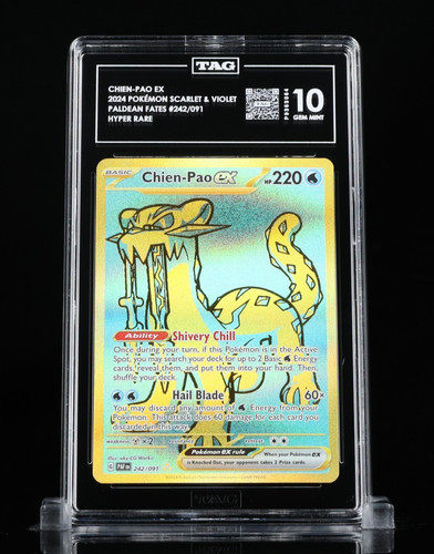 Chien-Pao ex graded TAG 10 for sale on eBay