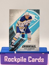 2024-25 Upper Deck Credentials - Tage Thompson #72