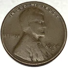 1924 S Lincoln Wheat Cent Penny VG Very Good 1c One Cent US Coin- 2162