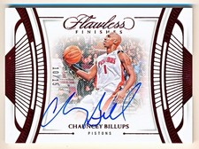 2023-24 Flawless Chauncey Billups Finishes Signatures Ruby Auto #FF-CBU (10/15)