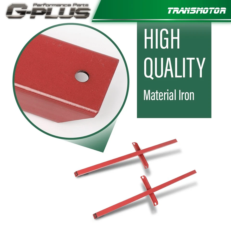 Para Ford Mustang 1979-2004 Medidor Rojo Subchasis Brazo de Control Submarcos Conectores Foto 4 de 4