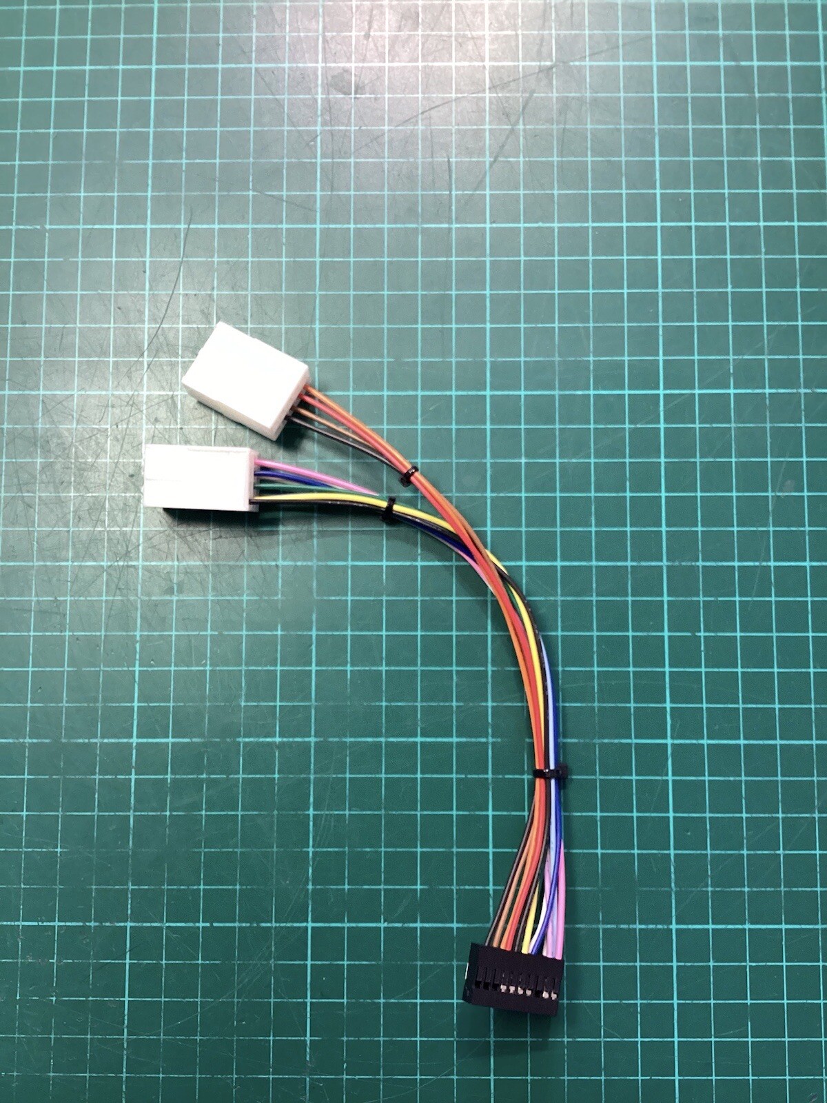 Brook PCB 1LB6 Encoder Harness Arcade Net City 20 Pin Header câblage interne - 2