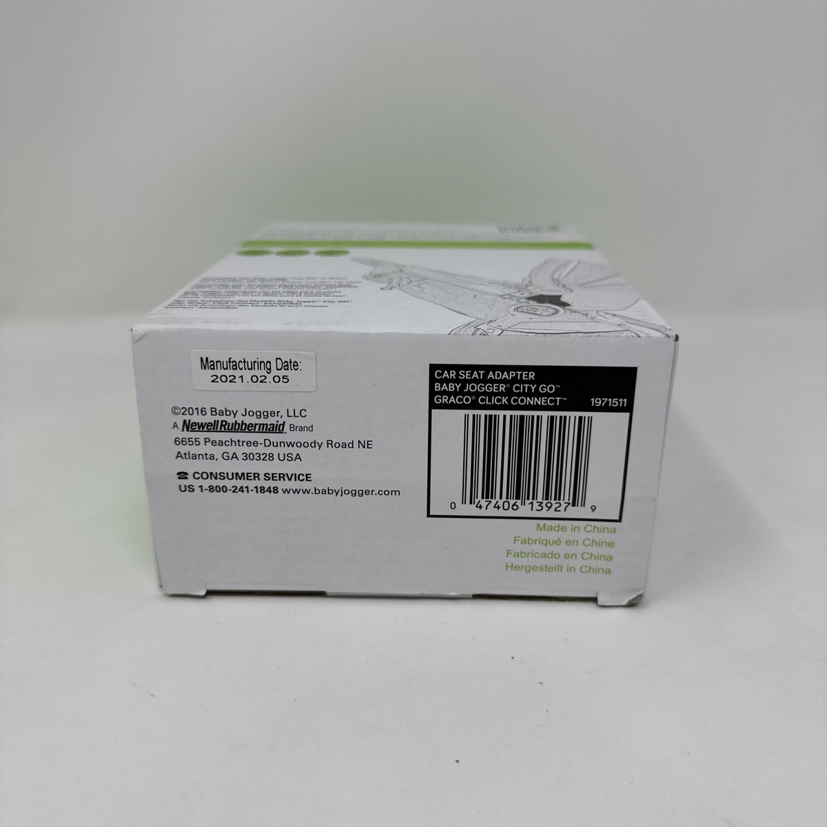 Baby Jogger Single Stroller Car Seat Adapter for CITY Mini,Mini GT