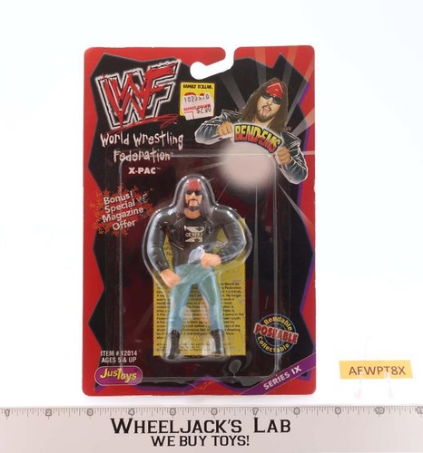 X-Pac Bend-Ems WWF 1998 Just Toys Wrestling Figure...