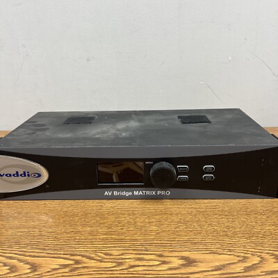 Vaddio AV Bridge MATRIX PRO Audio/Video Encoder HD Video Switcher 998-8230-000