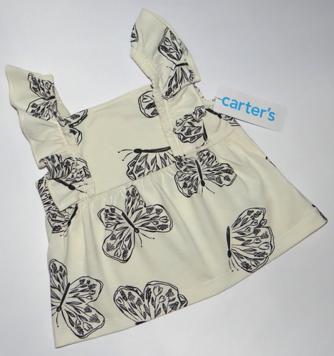 Baby girl clothes, 24 months, Carter's 3 piece butterfly set/SEE DETAILS ON SIZE - 第 3/13 張圖片