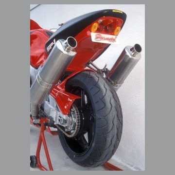 Garde boue lèche roue Ermax haute finition en carbone look pour moto Honda VTR 1000 SP1 2000