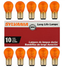 Sylvania Long Life 1157all Amber Bulb - Pack Of 10 Bulbs