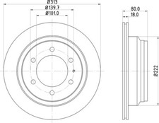 2 dischi Mintex posteriori adatti a Opel Frontera 2.3 TD 2.0 i 2.4 Monterey 3.1 3.2 2.8