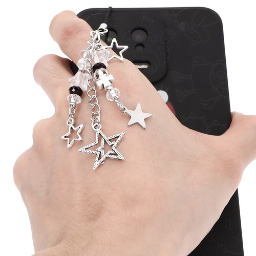 Pentagram Mobile Phone Chain Student Charm Weaving Charms Aesthetic Cute - Zdjęcie 11 z 12
