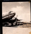 Vtg Photo 1948 Manila The Philippines C46 Airplane Pacific Post WW2 Military