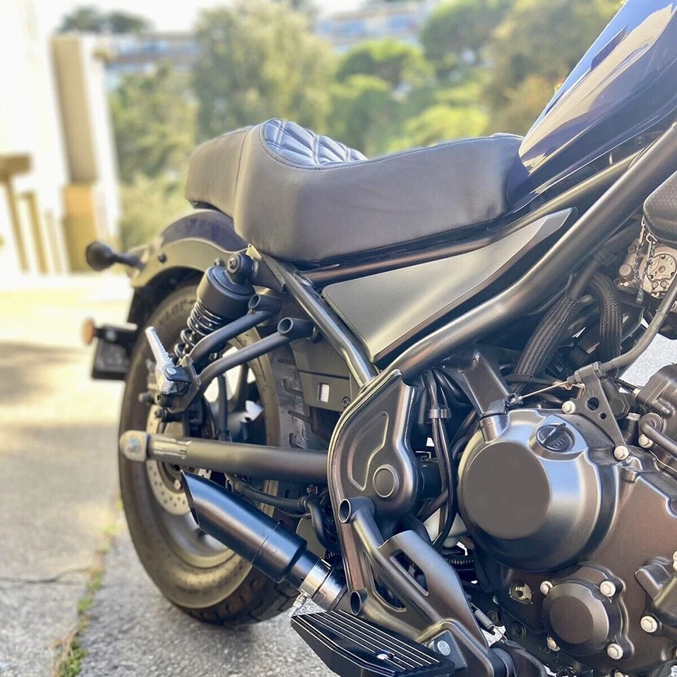 Asiento de conductor de pasajero estilo diamante para Honda Rebel CMX500 CMX300 ABS 2017-2025 Foto 3 de 4