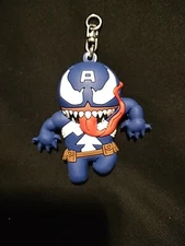 Venomized Captain America Keychain Monogram International