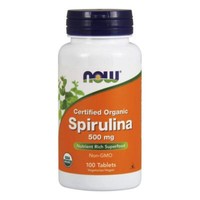 Now Foods, Spirulina Certified Organic 500Mg 100 Tabletten Super Preis