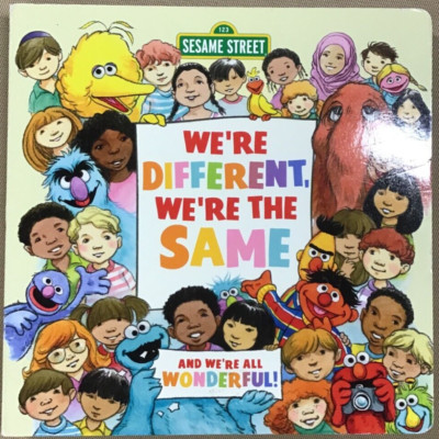 We're Different, We're the Same (Sesame Street) - by Bobbi Kates NEW  