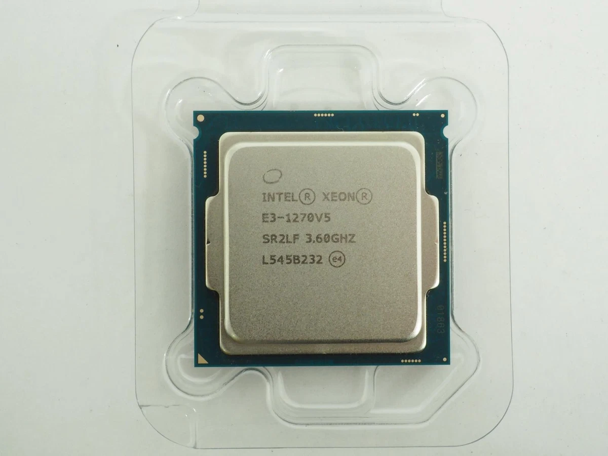 Intel Computer Intel Xeon E3-1270 V5 Processor Model Processors