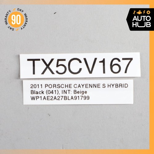 11-18 Porsche Cayenne 958 Hybrid Tiptronic Floor Shifter Gear Shift Selector OEM - Picture 19 of 19