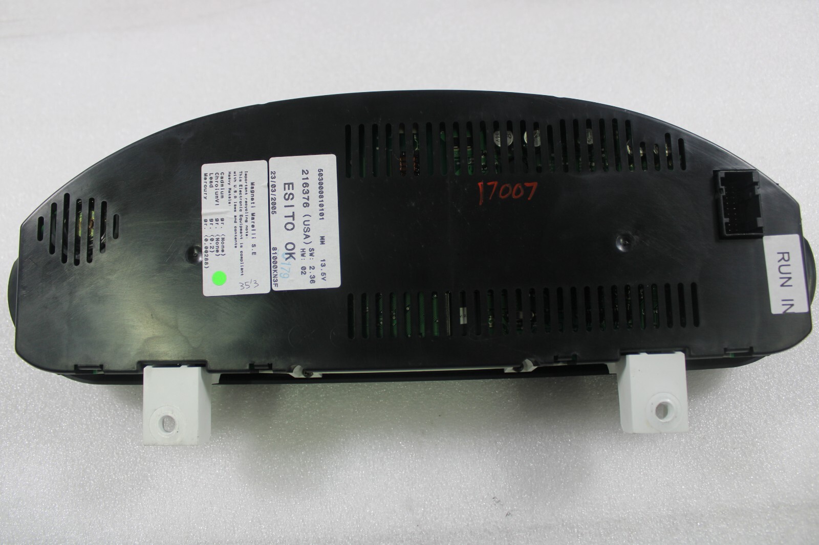 Maserati Quattroporte, Speedometer / Head Cluster, Used, P/N 216376