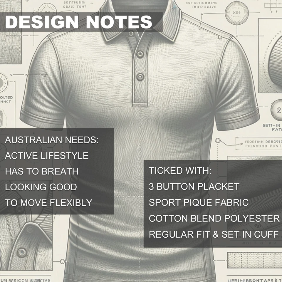 Ladies Plain Polo Shirt, Solid Colour Cotton Blend, UPF 30+ Sun Protection - image 4 of 4