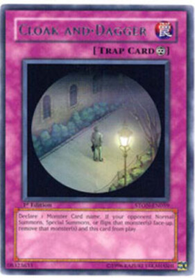 Cloak and Dagger - STON-EN059 - Rare - 1st Edition x3 - Lightly Played