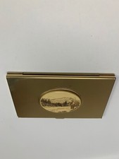 Barlow Holds Cards Made In U.S.A. Gold Tone Vintage