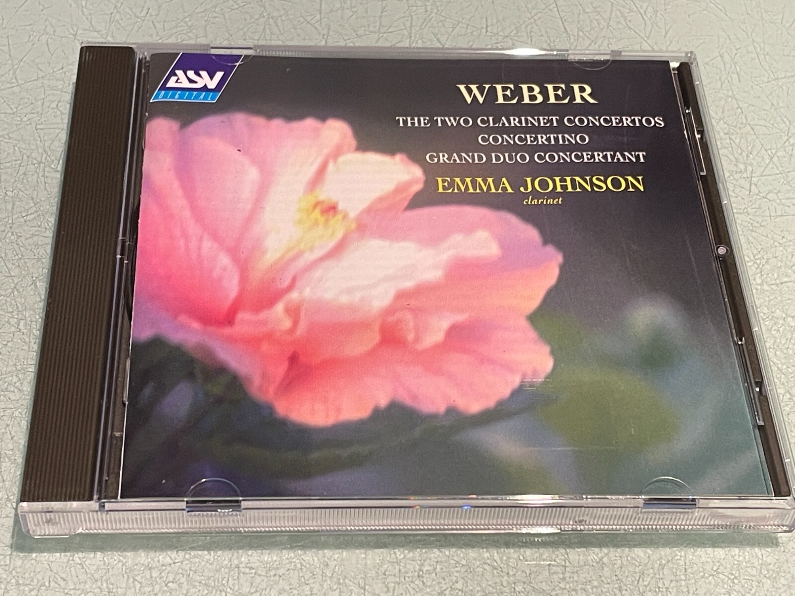Carl Maria Von Weber - Clarinet Concertos - CD Album - Emma Johnson - 1990 - NEW