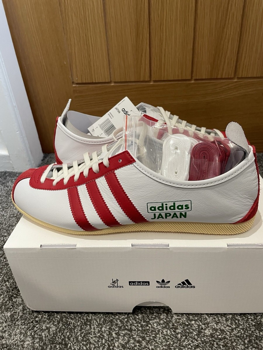 Adidas Originals Japan Archive Program White Red NEW UK 9 US 9.5