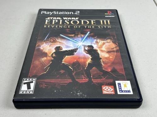 Star Wars Episode III Revenge of the Sith PS2 PlayStation 2 - Game & Case - Picture 3 of 8