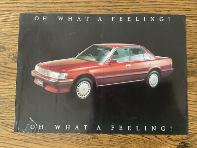 1988 1989 TOYOTA CRESSIDA GLX AUSTRALIA BROCHURE