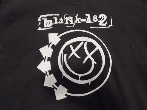 Felpa girocollo Blink-182 Self Titled Epoca (Piccola) Punk anni 2000 Tom Mark Travis - Foto 2 di 4