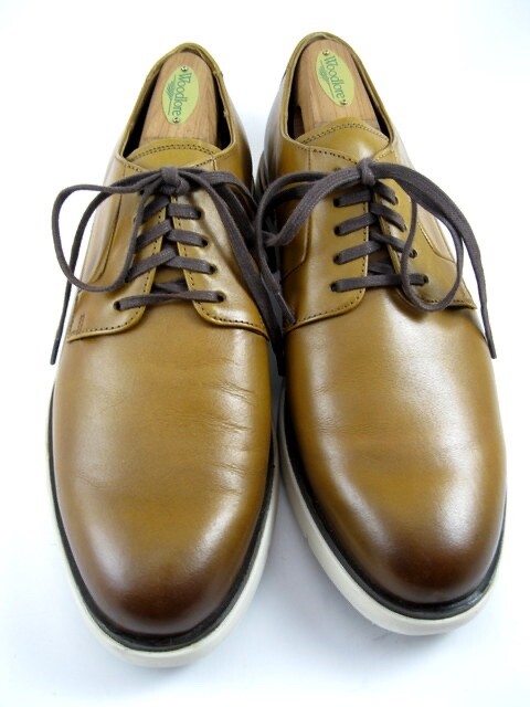 SAOLA Allen Edmonds "CARSON" HYBRID Uomo LACCIO Derby 10 D Noce (523N)