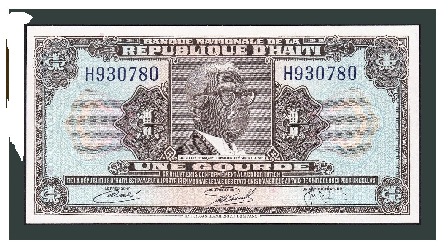 1973 North & Central American Paper Money