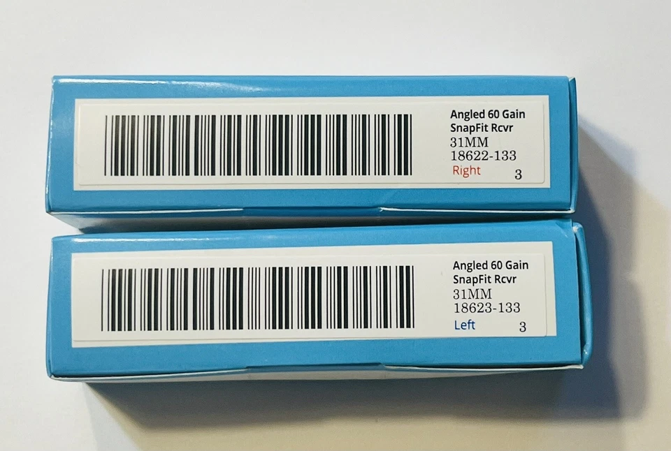Receptor de ayuda Starkey Snap Fit 6 pines izquierda y derecha... 60 ganancias - talla 3 Foto 2 de 2