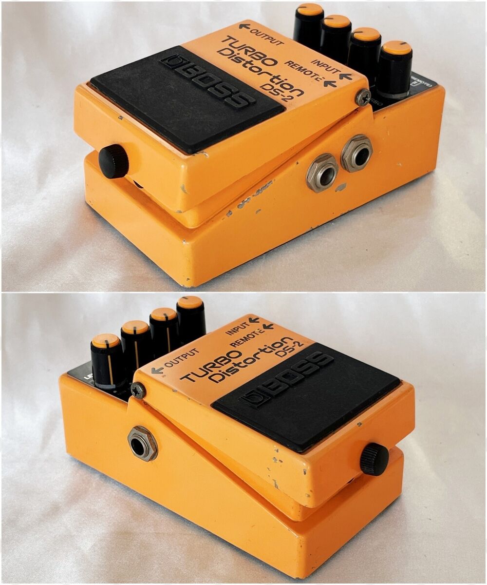 BOSS DS-2 TURBO Distortion 1987 W/Box Vintage Guitar Pedal BOSS DS-2 TURBO Distortion 1987 W/Box Vintage Guitar Pedal