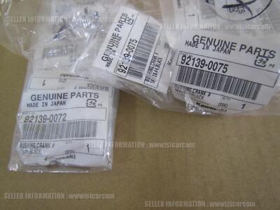 KAWASAKI ZX-6R NINJA 05-2006 CRANKSHAFT BUSHING SET BLACK 92139