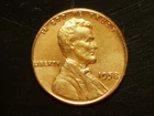 1958  CLEANED LINCOLN WHEAT CENT #12