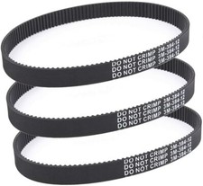 3PCS x 384-3M-12 PULSE ELECTRIC SCOOTER DRIVE BELT CHARGER REVOLUTION CITY SKULL
