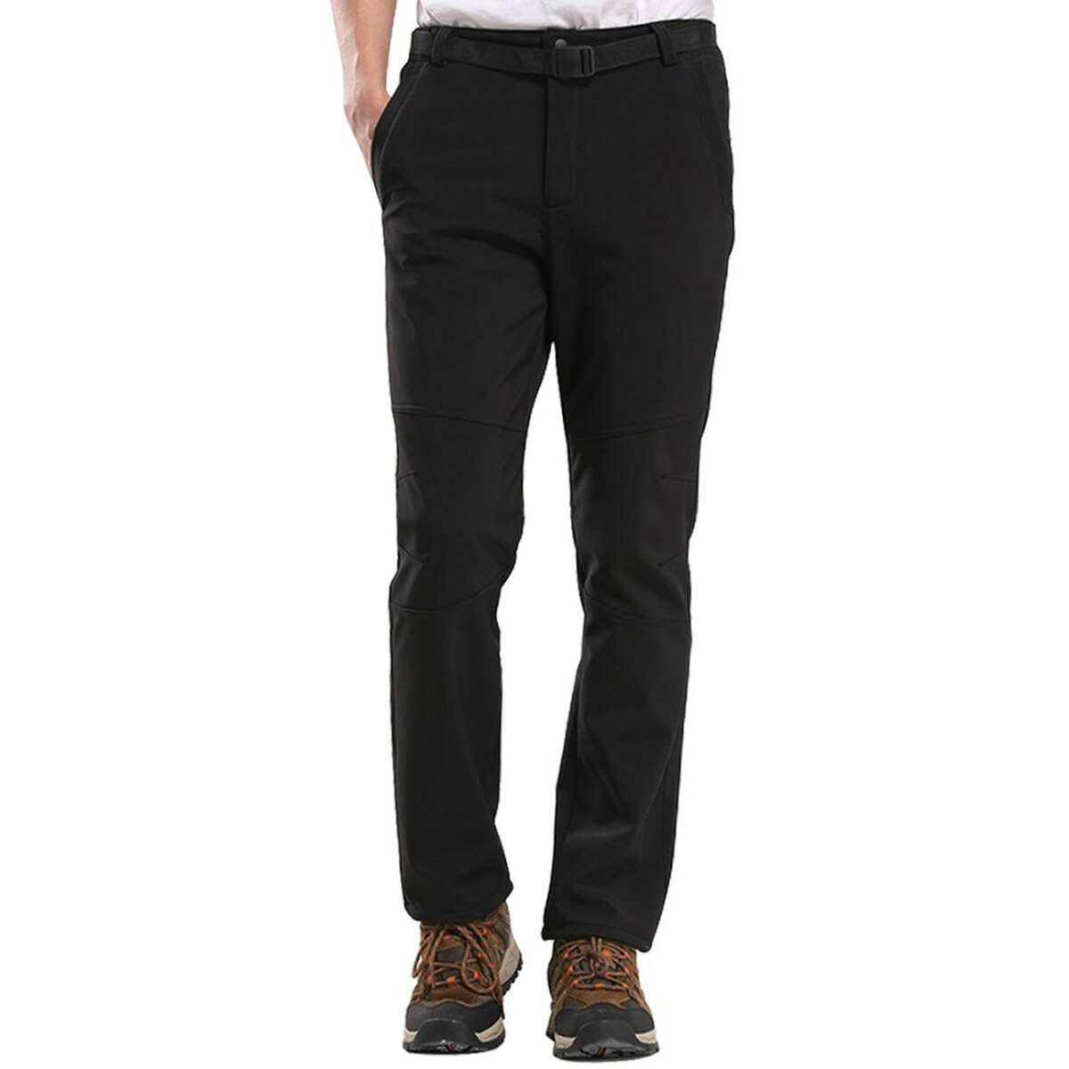 Men's Winter Outdoor Hiking Warm Snow Pants Fleece Waterproof Sport Trousers eBay