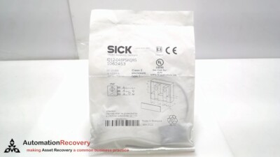 SICK IQ12-04BPSKQ8S INDUCTIVE PROXIMITY SENSOR,  1062453, NEW #298564