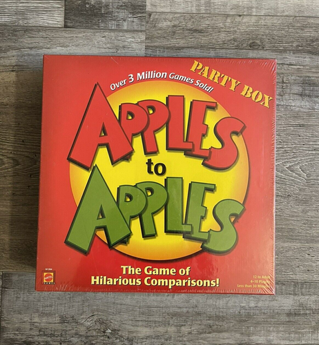 NEW! Apples to Apples Party Box Game The Game of Hilarious Comparisons ...