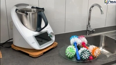5 x SPÜLBÜRSTE BÜRSTE FÜR THERMOMIX UNIVERSALBÜRSTE DISHWASHING BRUSH BROSSE SET - Bild 1 von 4