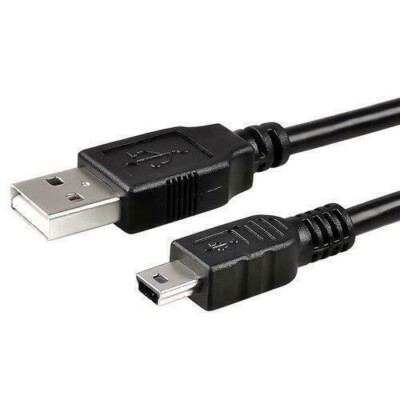 3 Feet Mini USB Cable USB 5-Pin to USB 2.0 Male Data Sync Charging Cord PSP GPS