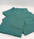 6 Noritake Colorwave Cloth Napkins 19” Teal Turquoise
