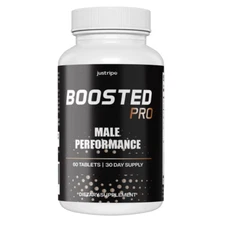 Boosted Pro Male Performance Supplement, Endurance for Men - 60 Tablets